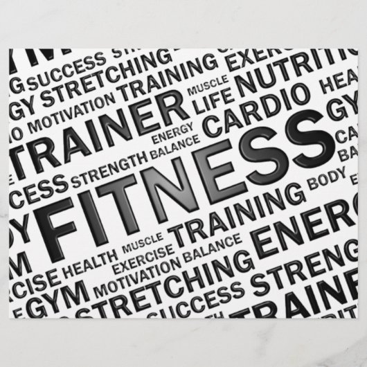 Personal Trainer & Fitness Center Flyer (Voorkant)