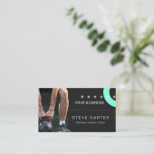 Personal Trainer Fitness Club Coach Visitekaartje (Staand voorkant)