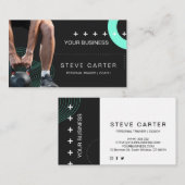 Personal Trainer Fitness Club Coach Visitekaartje (Voorkant / Achterkant)