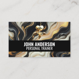 Personal Trainer fitness coach gym health modern Visitekaartje