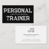 Personal Trainer Fitness Coach Professioneel Moder Visitekaartje (Voorkant / Achterkant)