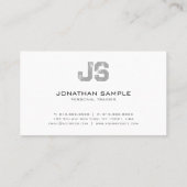 Personal Trainer Fitness Coach Sjabloon Klanten Visitekaartje (Achterkant)