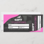 Personal Trainer Fitness Gift Voucher (Voorkant)