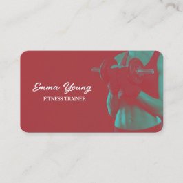 Personal Trainer Fitness Visitekaartje