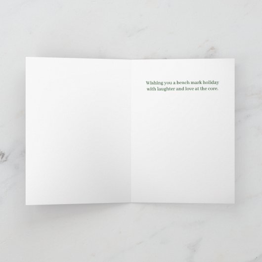 Personal Trainer Funny ABsolute Joy and Cheer Feestdagen Kaart (Binnen)