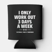 Personal Trainer Funny Gym Exercise Fitness Meme Blikjeskoeler (Achterkant)