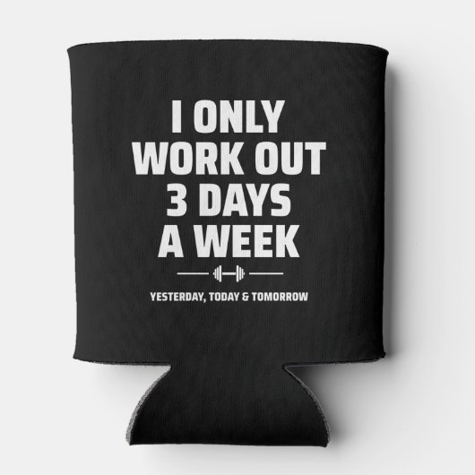 Personal Trainer Funny Gym Exercise Fitness Meme Blikjeskoeler (Achterkant)