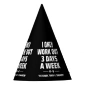 Personal Trainer Funny Gym Exercise Fitness Meme Feesthoedjes (Voorkant)