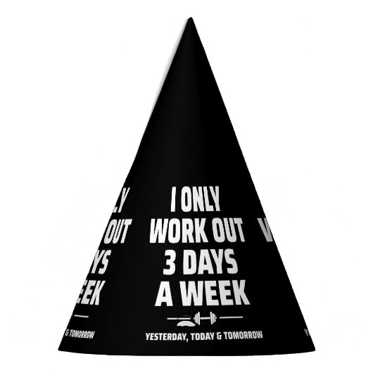 Personal Trainer Funny Gym Exercise Fitness Meme Feesthoedjes (Links)