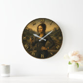Personal Trainer Funny Mona Lisa Coach Gift Grote Klok (Huis)