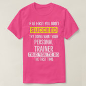 Personal Trainer Funny T-shirt (Design voorkant)