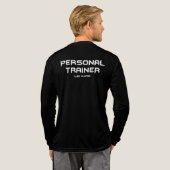 Personal Trainer Gym Fitness Gepersonaliseerd (2 S Tri-Blend Shirt (Achterkant)