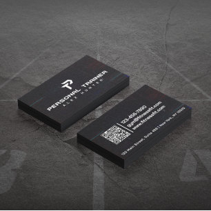 Personal Trainer Gym Fitness Gepersonaliseerd (2 S Visitekaartje