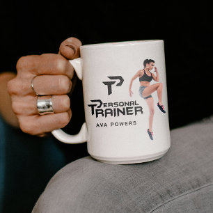 Personal Trainer Gym Fitness Gepersonaliseerd Koffiemok