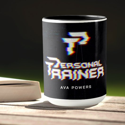 Personal Trainer Gym Fitness Gepersonaliseerd Mok