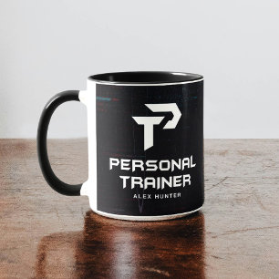 Personal Trainer Gym Fitness Gepersonaliseerd Mok