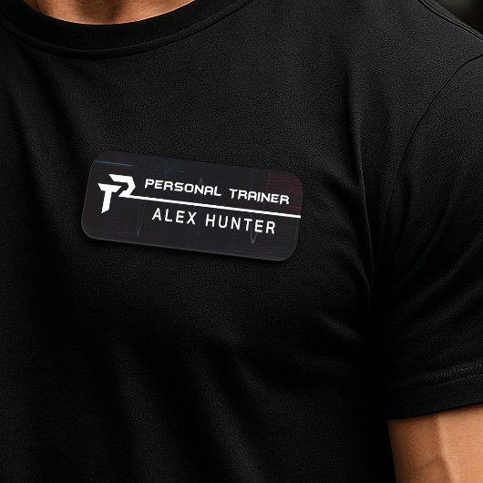 Personal Trainer Gym Fitness Gepersonaliseerd Naamplaatje
