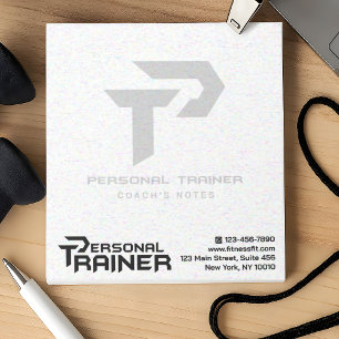 Personal Trainer Gym Fitness Gepersonaliseerd Notitieblok
