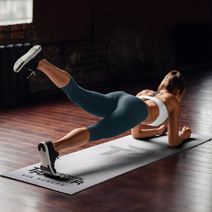 Personal Trainer Gym Fitness Gepersonaliseerd Yogamat