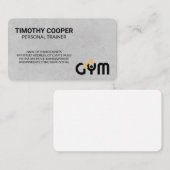 Personal Trainer | Gym Logo Visitekaartje (Voorkant / Achterkant)