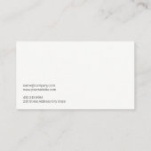 Personal Trainer | Kettle Bell Visitekaartje (Achterkant)