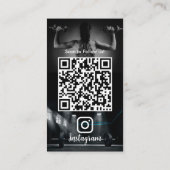 Personal Trainer Modern & Trendy Fitness Instagram Visitekaartje (Achterkant)