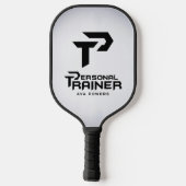 Personal Trainer Pickleball gepersonaliseerd Paddle (Achterkant)