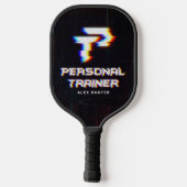 Personal Trainer Pickleball gepersonaliseerd Paddle (Achterkant)