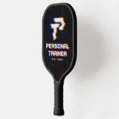 Personal Trainer Pickleball gepersonaliseerd Paddle (Links)