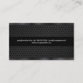 Personal Trainer | Pistolen metalen bekleding | ko Visitekaartje (Achterkant)