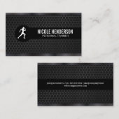 Personal Trainer | Pistolen metalen bekleding | ko Visitekaartje (Voorkant / Achterkant)