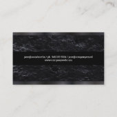 Personal Trainer | Pistolen metalen bekleding | Le Visitekaartje (Achterkant)