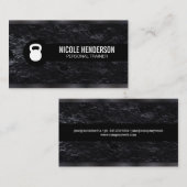 Personal Trainer | Pistolen metalen bekleding | Le Visitekaartje (Voorkant / Achterkant)