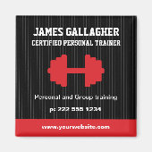 Personal Trainer Promotion Magnet (Voorkant)
