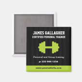 Personal Trainer Promotion Magnet (Voorkant / Achterkant)
