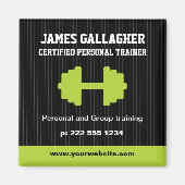 Personal Trainer Promotion Magnet (Voorkant)