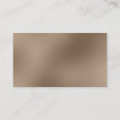 Personal Trainer Red Beige Visitekaartje (Achterkant)