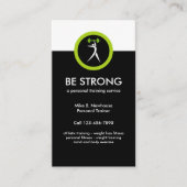 Personal Trainer Services Aanbevelingskaartje (Voorkant)
