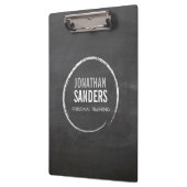 PERSONAL TRAINER SKETCH LOGO Gepersonaliseerd Klembord (Links)