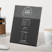 Personal Trainer Sketch Logo Reclamebord Met Voetstuk (Insitu)