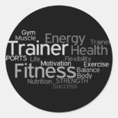 Personal Trainer Sticker (Voorkant)
