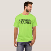 PERSONAL TRAINER T-SHIRT (Voorkant volledig)