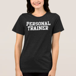 Personal Trainer Varsity Tri-Blend Shirt