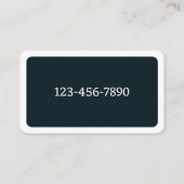 Personal trainer visitekaartje (Achterkant)