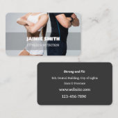Personal trainer visitekaartje (Voorkant / Achterkant)