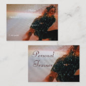 Personal Trainer Visitekaartje -  (Voorkant / Achterkant)