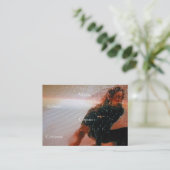 Personal Trainer Visitekaartje -  (Staand voorkant)