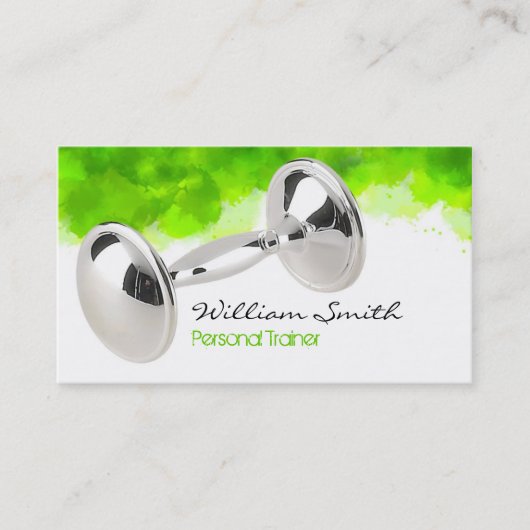 Personal Trainer Visitekaartje (Voorkant)