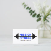 Personal Training Trainer Bodybuilder Visitekaartje (Staand voorkant)