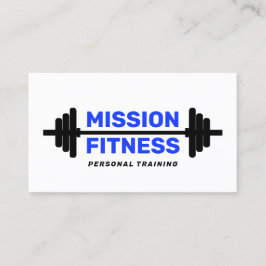 Personal Training Trainer Bodybuilder Visitekaartje